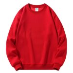 Sweat homme - insfity - col rond - manches longues - coton - rouge
