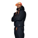 Sweat homme von dutch hay - noir - logo à larrière - poche avant kangourou - manches longues Sweat homme von dutch hay - noir - logo à larrière - poche avant kangourou - manches longues