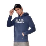 Sweat homme von dutch logan - bleu - capuche - 80% coton 20% polyester Sweat homme von dutch logan - bleu - capuche - 80% coton 20% polyester