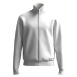 Sweat zipp� hugo � capuche en coton daperol