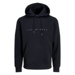 Sweat - jack & jones - col à capuche droit - coton mélangé Sweat - jack & jones - col à capuche droit - coton mélangé
