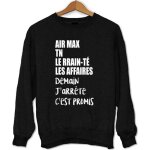 Sweat nike air max tn homme col capuche noir