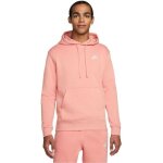 Sweat - nike - club rose - homme - manches longues - col capuche Sweat - nike - club rose - homme - manches longues - col capuche