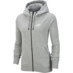 Sweats nike wmns essential fz fleece - femme - gris - manches longues - col capuche Sweats nike wmns essential fz fleece - femme - gris - manches longues - col capuche