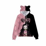Sweat - shirt  capuche pour adultes et enfants - vitata - demon slayer - manches longues - col capuche ...
