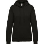 Sweat - shirt capuche femme kariban - gris fonc�