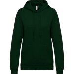 Sweat - shirt capuche femme kariban - vert / fort