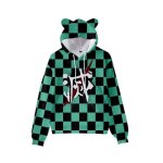 Sweat - shirt à capuche oreilles de chat décontracté pour femmes et hommes costume de cosplay demon slayer ... Sweat - shirt à capuche oreilles de chat décontracté pour femmes et hommes costume de cosplay demon slayer ...