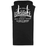 Sweat - shirt  capuche sans manche lonsdale noir homme