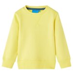 Sweat - shirt enfant jaune clair - vidaxl - manches longues - 5 tailles disponibles Sweat - shirt enfant jaune clair - vidaxl - manches longues - 5 tailles disponibles