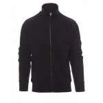Payper houston nera sweat - shirt zipp� homme noir - col montant 70% coton / 30% polyester molleton 280 ...