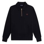 Sweat - shirt fredperry fp demi - zip - fred perry - homme - manches longues - autres cols Sweat - shirt fredperry fp demi - zip - fred perry - homme - manches longues - autres cols