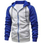 Sweat shirt hommes sport - mobigarlan - xd496 - bleu - capuche - fit grande vêtements masculin Sweat shirt hommes sport - mobigarlan - xd496 - bleu - capuche - fit grande vêtements masculin