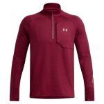 Sweat - shirt homme under armour ua launch elite cw demi - zip - rouge - manches longues - autres cols ...