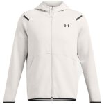 Sweat - shirt homme under armour ua unstoppable flc fz hd eu - blanc - manches longues - autres cols