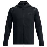 Sweat - shirt homme under armour ua unstoppable flc fz hd eu - noir - manches longues - autres cols