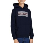 Sweat - shirt - jack & jones - essentials corp logo - enfants - bleu fonc - manches longues