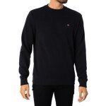 Sweat - shirt - napapijri - balis - homme - manches longues - col capuche - noir