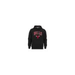 Sweat - shirt homme new era chicago bulls - noir - manches longues - col capuche