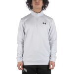 Sweat - shirt polaire 1 / 4 zip ice - under armour - homme - gris - manches longues - v�tement de sport ...