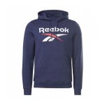 Sweat - shirt reebok ri ft big logo homme h54803 - 100050291 - bleu marine - manches longues - col capuche ...