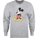 Sweat strides - disney - femme - mickey mouse - d�lav� - col ras - du - cou - manches longues
