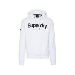 Sweat superdry homme original front logo blanc coton Sweat superdry homme original front logo blanc coton