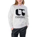 Sweat - le temps des cerises - col rond - �cru - blanc - femme - manches longues