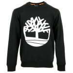 Sweat - timberland - core logo crew - noir - coton - automne hiver