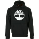 Sweat timberland core logo hoodie - homme - noir - manches longues - col capuche