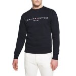 Sweat tommy hilfiger logo bleu marine pour homme Sweat tommy hilfiger logo bleu marine pour homme