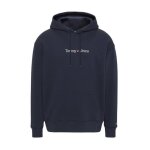 Sweat tommy jeans linear pour homme bleu marine