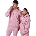 Sweat unisex projectx paris - modle 1920010pk2 - rose pastel - manches longues - col arrondi