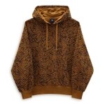 Sweat vans vn000a7g1m71 marron - femme / adulte - manches longues - col capuche