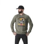 Sweat - von dutch - kat - vert - manches longues - col arrondi