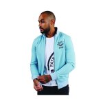 Sweat zippe active french patrouille de france ref 58022 bleu ciel