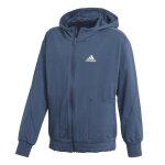 Sweat zipp bleu garon adidas dance - adidas originals - sweat - manches longues - col capuche