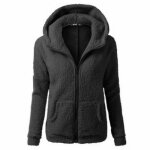 Sweat zipp  capuche en molleton femme pull  capuche en polaire veste chaude dhiver grande taille xxs ...
