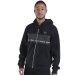 Sweat zippé capuche sergio tacchini nosmud - noir - homme Sweat zippé capuche sergio tacchini nosmud - noir - homme
