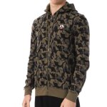 Sweat zipp - jott - mexico camo - kaki - noir - homme