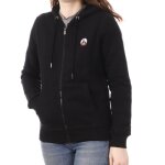 Sweat zipp noir femme jott oaxaca