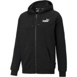 Sweat zipp noir homme puma ess small logo fz hoodie tr