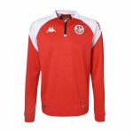 Sweatshirt ablas tunisie 23 / 24 pour homme - rouge blanc