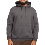 Sweatshirt � capuche - jack & jones - bradley - gris - coupe ample - poche kangourou