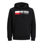 Sweatshirt à capuche jack & jones corp logo pls - black - 4xl Sweatshirt à capuche jack & jones corp logo pls - black - 4xl