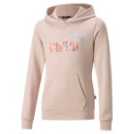 Sweatshirt à capuche avec logo fille puma ess + bloom tr - rose Sweatshirt à capuche avec logo fille puma ess + bloom tr - rose