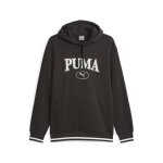 Sweatshirt  capuche - puma - squad - noir - 66% coton - manches longues