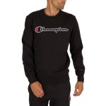 Sweatshirt - champion - graphique - noir - col rond - manches longues