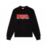 Sweatshirt diesel - s - ginn - k40 - noir - m - homme