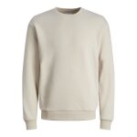 Sweatshirt enfant - jack & jones - bradley - moonbeam - beige - confort doux garanti Sweatshirt enfant - jack & jones - bradley - moonbeam - beige - confort doux garanti